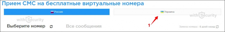 OnlineSIM номера Украина